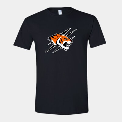 Tiger Scratch - Softstyle® T-Shirt Thumbnail