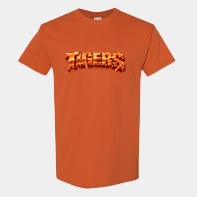 Tigers 3D  - Heavy Cotton™ T-Shirt Thumbnail