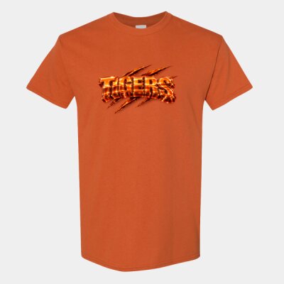Tigers 3D Scratch  - Heavy Cotton™ T-Shirt Thumbnail