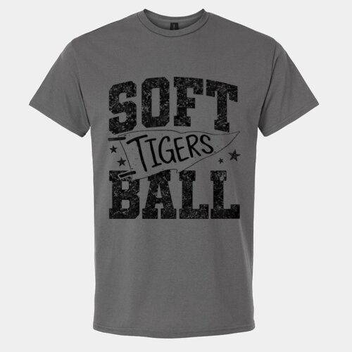 Softball Flag - Light Cotton T-Shirt Thumbnail