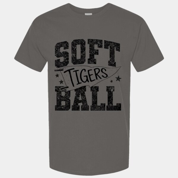 Softball Flag - Light Cotton T-Shirt Thumbnail