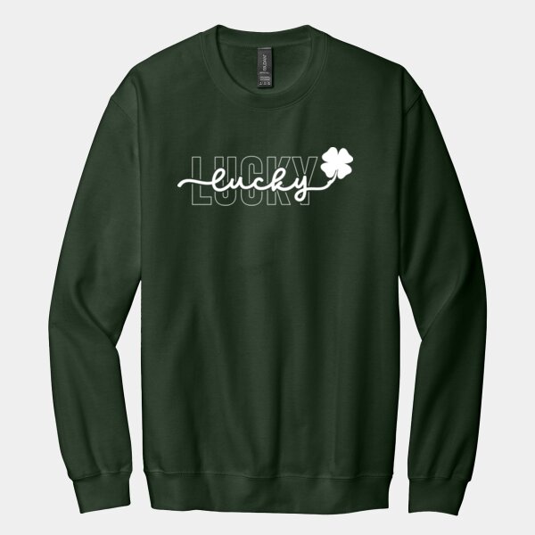 Lucky LUCKY - Softstyle ® Crewneck Sweatshirt Thumbnail