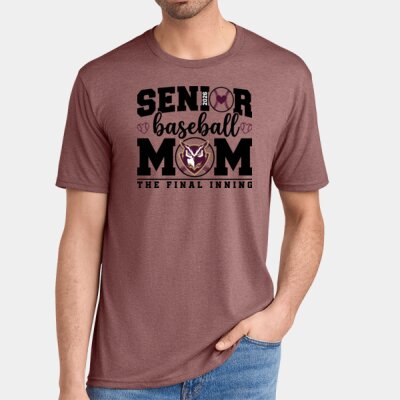 Senior Baseball Mom - Blush T Thumbnail