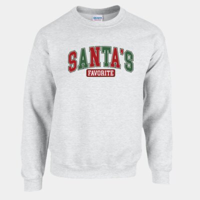 Santa's Favorite - Heavy Blend™ Crewneck Sweatshirt Thumbnail