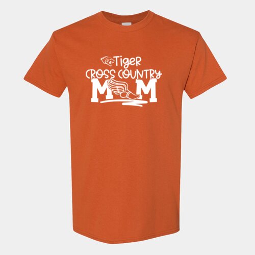 Cross Country Mom T-Shirt (with name on back) Thumbnail