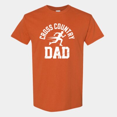 Cross Country Dad T-Shirt (with name on back) Thumbnail