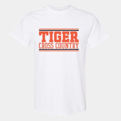 Tiger Cross Country White T Thumbnail