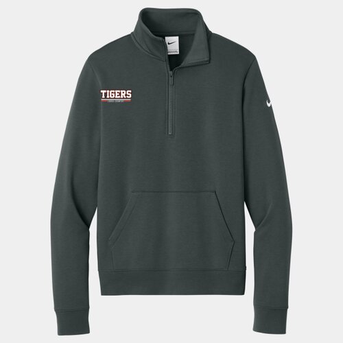 MACA CC - Women's Club Fleece Sleeve Swoosh 1/2 Zip Thumbnail