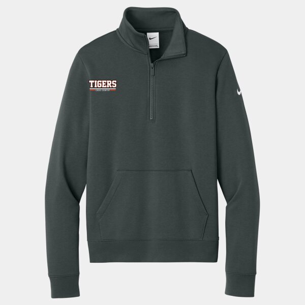 MACA CC - Women's Club Fleece Sleeve Swoosh 1/2 Zip Thumbnail