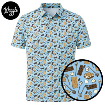 Want S'more Men's Polo Thumbnail