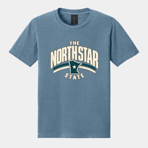 The North Star State  - Unisex Heavyweight Garment Dyed Tee Thumbnail