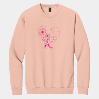 Dandelion Heart - Softstyle ® Crewneck Sweatshirt Thumbnail