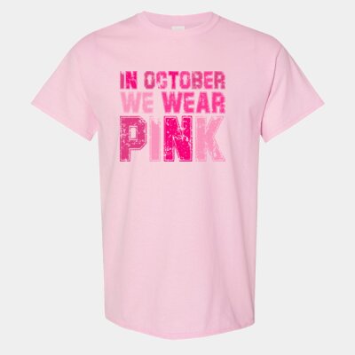 In October We Wear Pink - Heavy Cotton™ T-Shirt Thumbnail