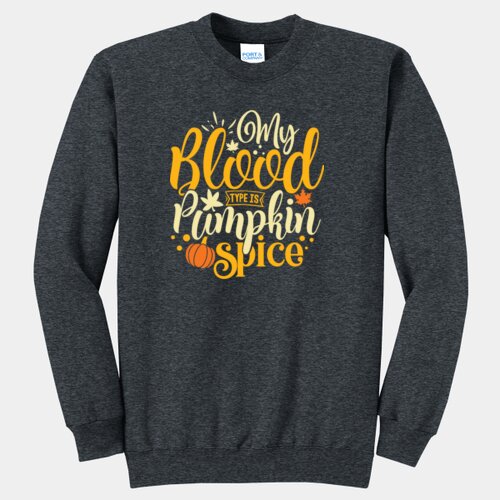 My Blood Type is Pumpkin SPICE Thumbnail