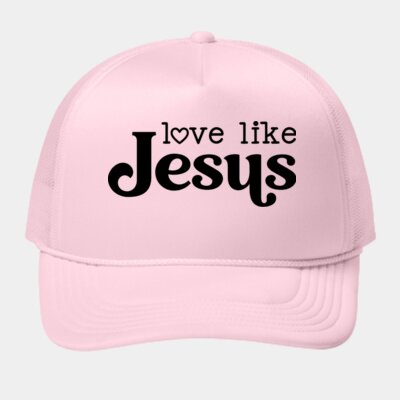 Love Like Jesus Foam Trucker Hat Thumbnail