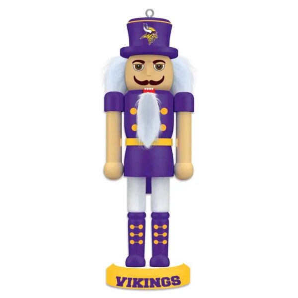 Minnesota Vikings Keepsake Nutcracker Thumbnail