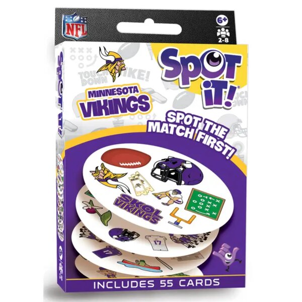 Minnesota Vikings Spot It! Card Game Thumbnail