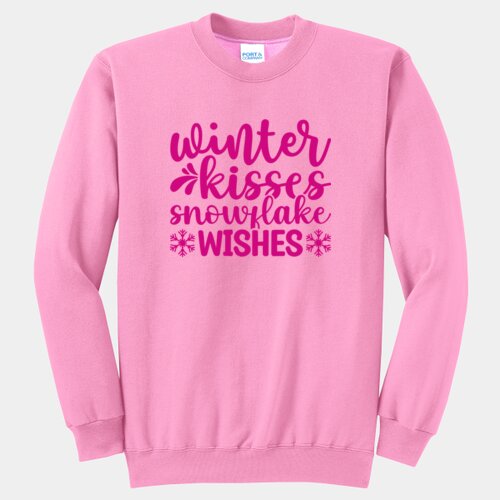 Winter Kisses & Snowflak Wishes Crew Thumbnail