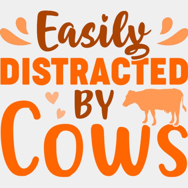 Easily Distracted By Cows Thumbnail