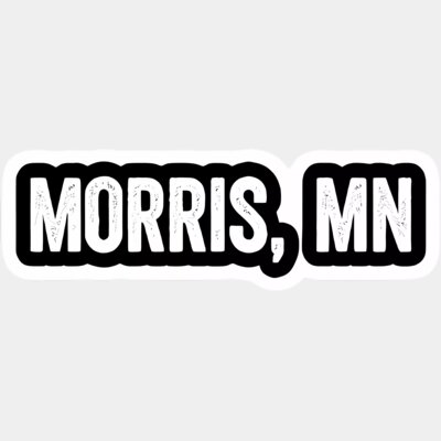 Morris MN With Distressed White Text Thumbnail