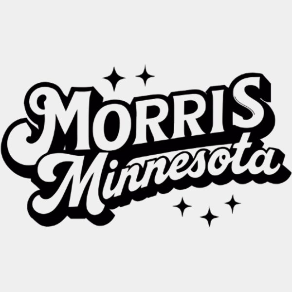 Bold Black And White Morris Minnesota Thumbnail