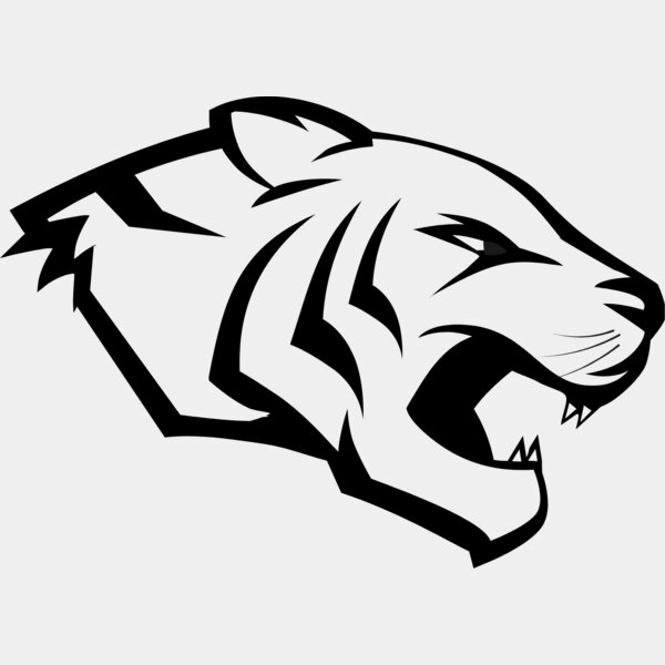 BLACK TIGER HEAD ONLY BLACK Thumbnail