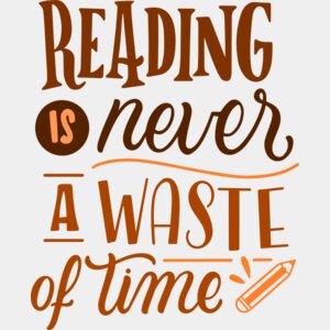 reading is never a waste of time Thumbnail