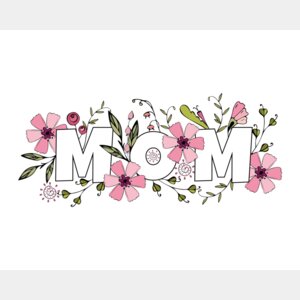 MOM with flowers Thumbnail