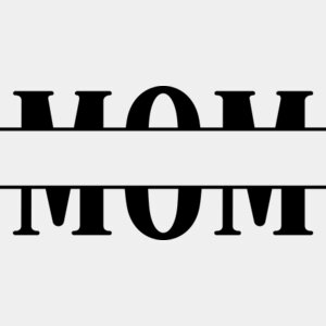 Mom Split Monogram SVG Thumbnail