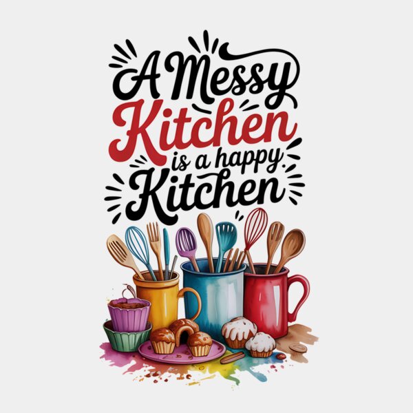 10 a messy kitchen Thumbnail