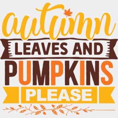 Autumn Leaves and Pumpkins Please Thumbnail