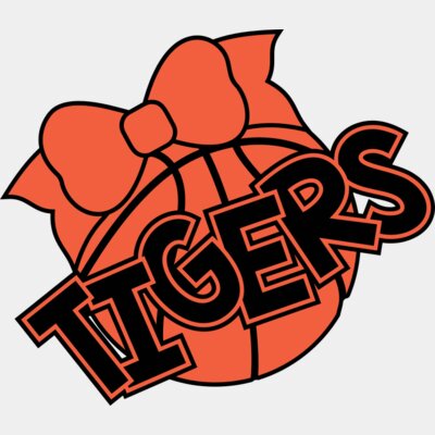kld Tigers Basketball Bow Thumbnail