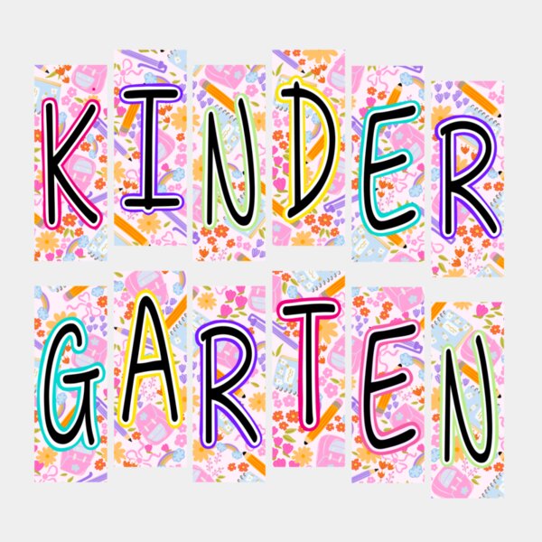 kinder garten floral Thumbnail