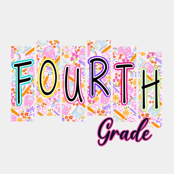 4th grade floral Thumbnail
