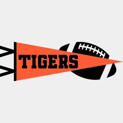 kld Tigers Football Pennant Thumbnail