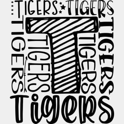 Tigers Typography Thumbnail