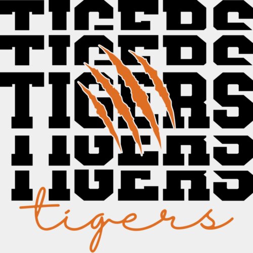 Tigers 8  SVG  Thumbnail