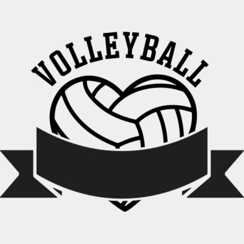 Volleyball logo vector 01 Thumbnail