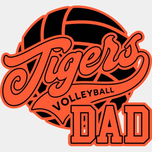kld Tigers Volleyball Family Dad Thumbnail
