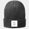 Fleece Lined Knit Cap Thumbnail